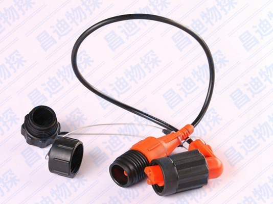 408 right angle plug with straight female head